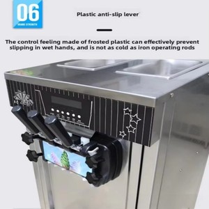 LEDE Nuova Macchina per Gelato Soft Serve ad Alta Produttività 220V, Scongelamento Rapido, per Uso in Caffetteria - Product Image 2