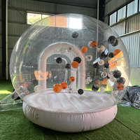 Vente flash : Tente gonflable à bulles, tente de saut gonflable, dôme transparent, tentes de camping en plein air