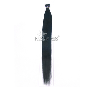 K.SWIGS Vente en gros de cheveux humains vierges chinois Remy, extensions à anneaux nano 100% double tirage double pointe, qualité supérieure, premium, durables - Product Image 4