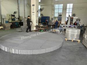 टॉवर आंतरिक स्टेनलेस स्टील धातु संरचित स्तंभ आंतरिक पैकिंग समर्थन कूबड़ समर्थन - Product Image 5