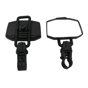 UTV Side View Mirrors Fit 1.75 "-2" Roll Bar Adjustable UTV Side Mirrors Compatible mit Polaris RZR Can Am Maverick X3