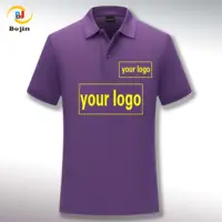 200 gram polyester özel golf baskı polo t shirt baskı logosu erkekler kadın polo gömlekler