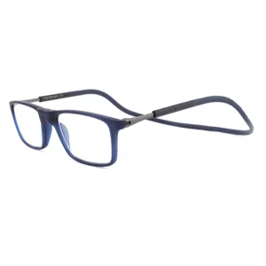 Kacamata baca lipat fokus penglihatan dapat disesuaikan kualitas tinggi untuk pria
