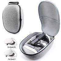 Meta pour Quest 3S/Quest 3 Compatible Vr Sac de rangement Multiple Head-Mounted Eva Material Carrying Case for VR Accessories