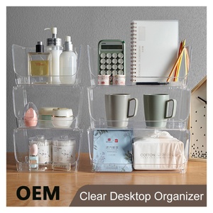 Creative Transparent <b>Stackable</b> Acrylic Collection Display Racks Plastic Magnetic <b>Storage</b> <b>Container</b> for Household - Product Image 1