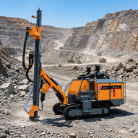 Foreuse intégrée sur chenilles Kaishan KT7C avec compresseur d'air diesel 176 kW pour le forage de trous de dynamitage de 90-135 mm pour l'exploitation minière et les carrières