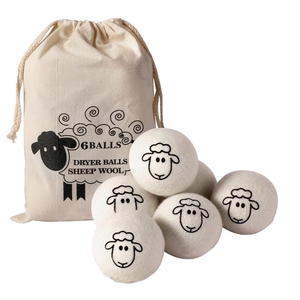 Boules de séchage en feutre en gros, 6-7 cm, antistatiques pour vêtements, idéales pour le linge de football/soccer - Product Image 1