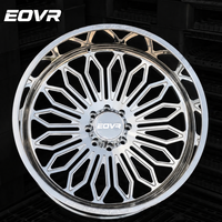 Rines Forjados EVOR OEM, Diseño Cóncavo, para Todoterreno, Aleación, Dually, 22, 24, 26, 28, 30 Pulgadas, para Ford GTR, Toyota, Dodge H2, GMC 8x6.5