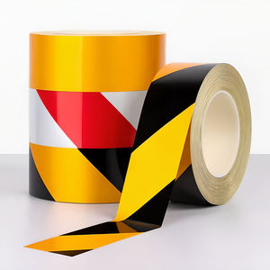 Ruban adhésif de sécurité réfléchissant en PVC pour voitures, camions et ambulances – Produit adhésif pour autoroute en papier et <span class=keywords><strong>film</strong></span> - Product Image 3