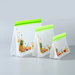 Food Grade Milieuvriendelijke Matte Waterdichte Peva Boodschappentassen Worden Gebruikt Voor Koeling