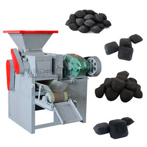 30 Jahre Erfahrung Holzkohle Brikett Kompressor Maschine gemacht Holzkohle komprimiert Finger oval Kissen runde Herzform - Product Image 1