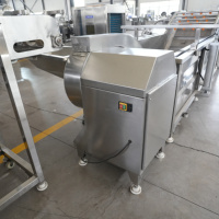 Machine à Frire les Frites Commerciale Automatique Qiangda 2026, Nouvelle Génération, Haute Efficacité, Entièrement Automatique, 800 kg/h