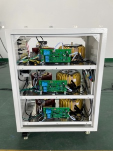 Промышленный стабилизатор напряжения переменного тока 60 кВА, 380В, 1-3%, <span class=keywords><strong>50</strong></span>/60 Гц, высокоточный, полностью автоматический, трехфазный, с цифровым дисплеем, КПД 98%, SVC - Product Image 5