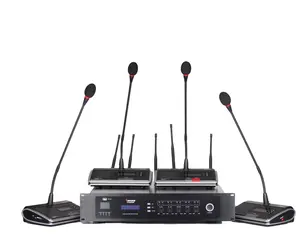 Yarmee YARMEE Audio And Video Conference System With Voting And Mic Card Slot Enabled For Efficient Meetings