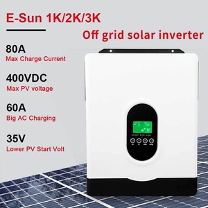 Chất lượng cao 1kw 2kw <span class=keywords><strong>3KW</strong></span> Single phase năng lượng mặt trời biến tần cho thương hiệu <span class=keywords><strong>Off</strong></span> lưới lai biến tần để sử dụng nhà PV 35-400V 80A lai năng lượng mặt trời - Product Image 2