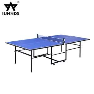 MDF Indoor Tischtennis platte, einfach zusammen klappbare Tischtennis platte