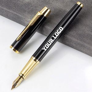 Custom Logo Fountain <b>Pen</b> for Executive Signature and Formal Use for Gift Present and Special Celebration - Product Image 1