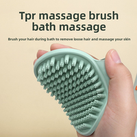 Ensemble complet d'accessoires de soins pour animaux de compagnie : brosse de massage, coupe-ongles, sac de rangement, toilettage pour chien