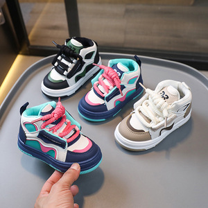 Zapatillas Deportivas para Niños, Niñas y Niños Pequeños, Transpirables, con Cordones, Calzado Deportivo Informal para Niños, Zapatos de Skate, Chaussures Pour Enfants - Product Image 2