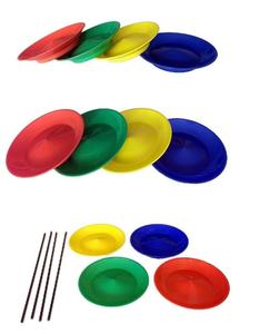 Juguete de Habilidad con Plato Giratorio de Plástico, Bandeja Giratoria con Palo, Juguetes de Habilidad para Niños, Plato Giratorio - Product Image 4