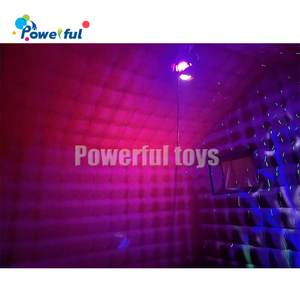 Tienda de cubo blanco inflable grande comercial para eventos de fiesta disco al aire libre, club nocturno inflable Led para negocios de alquiler de fiestas - Product Image 2