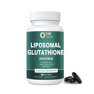 OEM Liposomal Glutathion 2000mg Kapseln L-Glutathion Kollagen für Erwachsene Haut aufhellung Aufhellung Aufhellung - Product Image 1