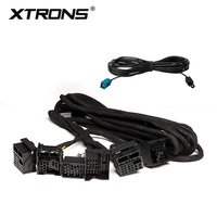 XTRONS Faisceau de câblage ISO de 6 mètres et kit d'extension radio pour BMW E38/E39/E46/E53