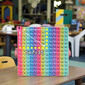 12x12 Multiplication Game <b>Table</b> Silicone Kids Math Learning Posters Fidget Popper Educational Math Tools Party Favor - Product Image 6