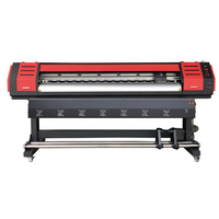 Impresora Eco Solvente de 1.6m 1.8m con Cabezal de Impresión Xp600 para Vinilo, Lonas Flexibles, Pósteres y Papel Tapiz