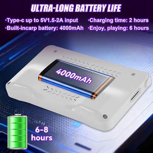 Consola de Juegos Portátil con Pantalla IPS de 4.0 Pulgadas y Resolución de 1920x1080, 10000 Juegos Integrados, Sistema Android, Compatible con MAME, WiFi, Juegos Retro - Product Image 4