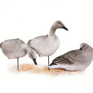 Décoy de chasse à l'oie grise réaliste pliable en plastique EVA avec support et piquet, fournitures de plein air - Product Image 2