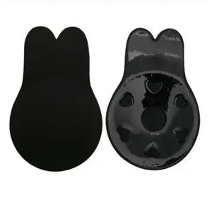 Populaire Silicone Lijm Konijn Onzichtbare Borstlift Push Up Silicone Bra Pasteitjes Nipple Cover Voor Sexy Meisje