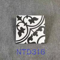 Carreaux de mur en porcelaine émaillée de style marocain moderne pour la décoration intérieure de la salle de bain, caractéristique antidérapante, finition mate, carreaux de sol