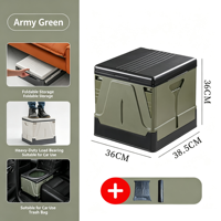Toilette pliante portable de camping, toilette de voyage compacte et robuste avec sac de rangement pour les activités de plein air, la voiture, la randonnée et les situations d'urgence