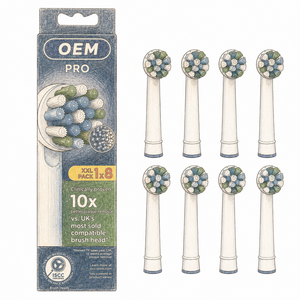 Têtes de brosse à dents électriques remplaçables (nylon) très vendues pour hôtels et usage extérieur - Fabricant OEM - Product Image 1