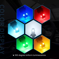 Haute luminosité T10 W5W 5050 5SMD 194 168 LED voiture Wedge ampoules 12V T10 led marqueur lumière lecture dôme lampe