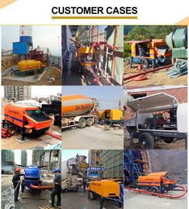 Bomba de Hormigón Premezclado Portátil HBTS40 con Remolque para Construcción de Viviendas, Varios Equipos Mecánicos - Product Image 6