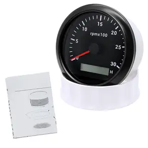 Available 7000 RPM simple installation tachometer RPM diesel engine tachometer gauge