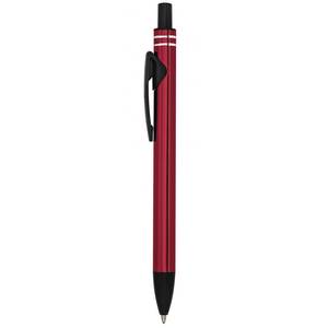 <b>Red</b> Aluminium Click <b>Pen</b> with Black Ink Custom Metal Ballpoint and Novelty Gel <b>Pen</b> for Promotions - Product Image 2
