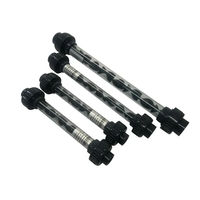 Mélangeur statique transparent en matériau UPVC de type SK, 2 pouces, 3 pouces, 4 pouces, 6 pouces, tube de mélange gaz-liquide ozone, mélangeur statique d'eau ozone