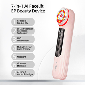 Dispositivo de Belleza <span class=keywords><strong>Facial</strong></span> Multifuncional para Lifting <span class=keywords><strong>Facial</strong></span>, Masaje de Piel, Fotón, Masajeador <span class=keywords><strong>Facial</strong></span> Eléctrico, Dispositivo de Belleza EP - Product Image 1