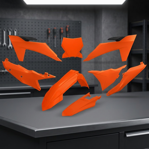 Kit di plastica 127 arancione per KTM SX 300 2023-2024 accessori moto - Product Image 3