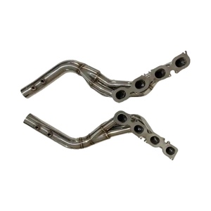 Produit 100% neuf de haute qualité Collecteur d'échappement en acier inoxydable 304 pour Mercedes Benz C63 AMG W204 Meilleurs accessoires de voiture - Product Image 4