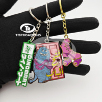 Porte-clés en métal de polyester tissé léger pour des souvenirs d'événement