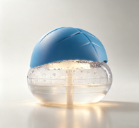 Purificateur d'air électrique à base d'eau, humidificateur, diffuseur d'arômes avec lumière nocturne 7 couleurs pour la maison et l'hôtel, élimination de la fumée et de la poussière