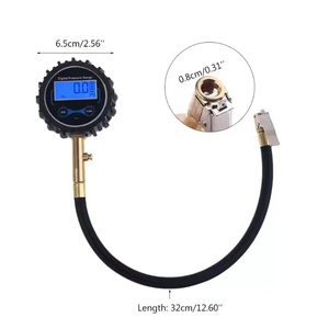 Medidor <span class=keywords><strong>Digital</strong></span> de Pressão de Pneus KAISHENG com Display LCD, Acessórios para Compressor de Ar para Veículos Off-Road, Mangueira Flexível - Product Image 6