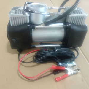 Nhiệm vụ nặng nề Đôi Xi lanh lốp <span class=keywords><strong>Inflator</strong></span> xách tay mini điện máy bơm không khí DC <span class=keywords><strong>12V</strong></span> xe máy nén khí lốp inflators với LED ánh sáng - Product Image 6