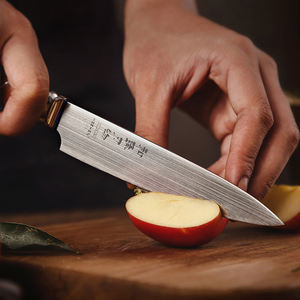 M390 toz çelik lüks malzeme kolu ile yüksek kalite süper keskin mutfak maket bıçağı özel - Product Image 3