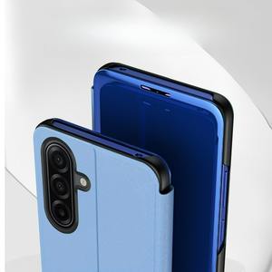 Étuis de téléphone en cuir PU pour Samsung Galaxy S25 Plus A17, design portefeuille, fonction support, effet miroir de maquillage - Product Image 6