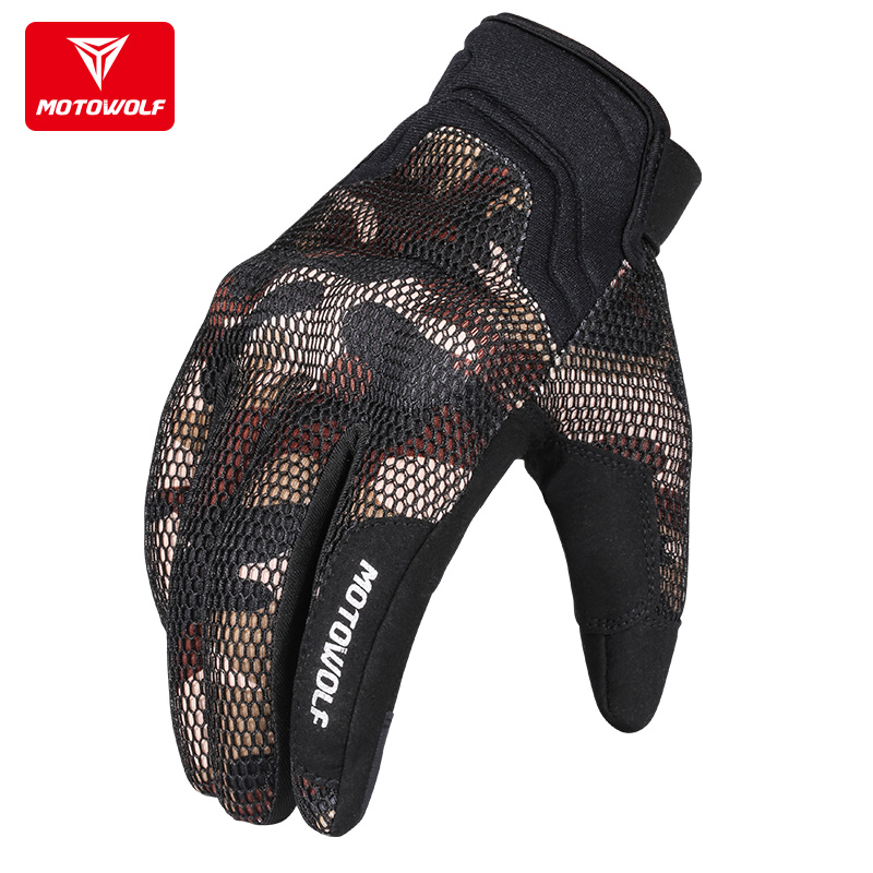 MOTOWOLF, мужские перчатки для горных мотокроссов с закрытыми пальцами, распродажа